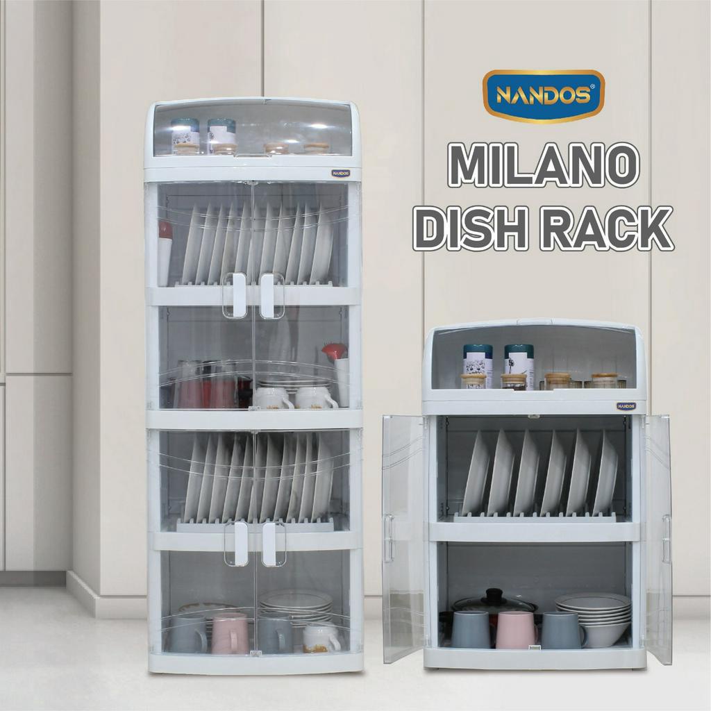 Jual MILANO DISH RACK NAIBA NANDOS 4102 Shopee Indonesia