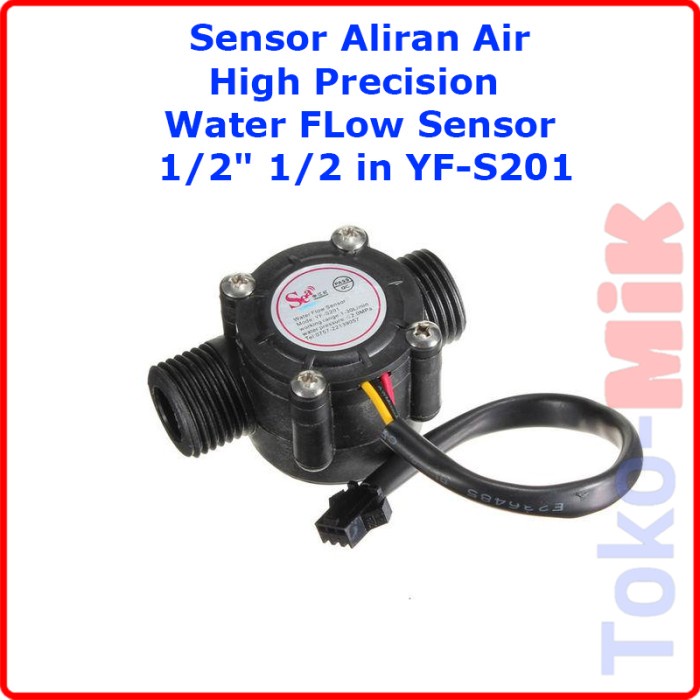 Jual ScS SENSOR ALIRAN AIR HIGH PRECISION WATER FLOW SENSOR 1 2 1 2 In