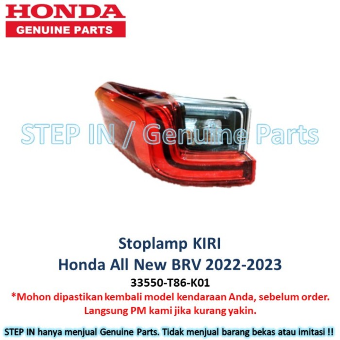 Jual Stop Lamp STOPLAMP Lampu Belakang Rear Lamp HONDA ALL NEW BRV BR V