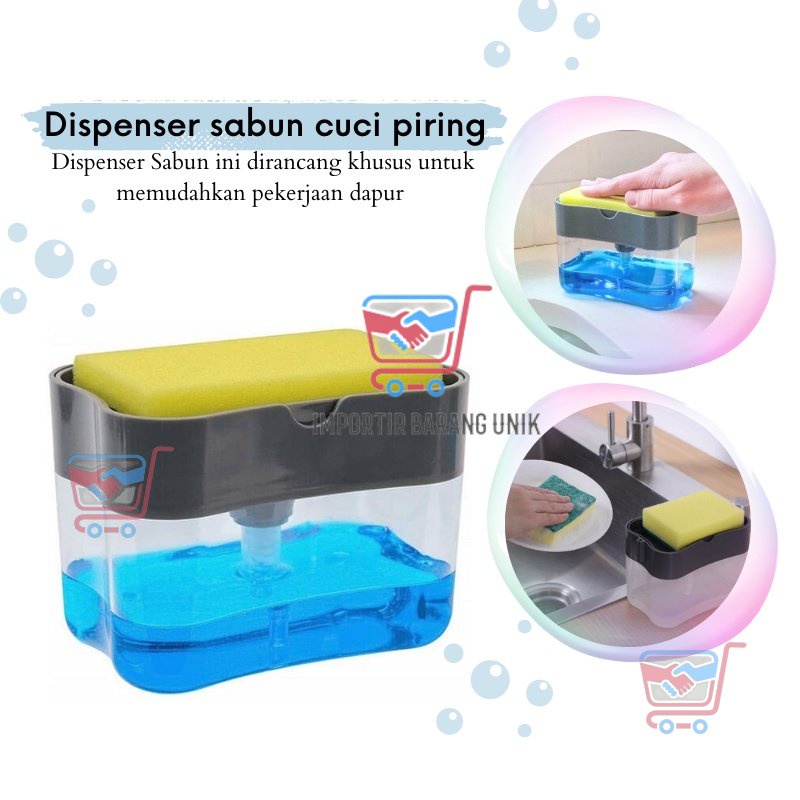 Jual Imb A Dispenser Tempat Sabun Cuci Piring Soap Pump Sponge