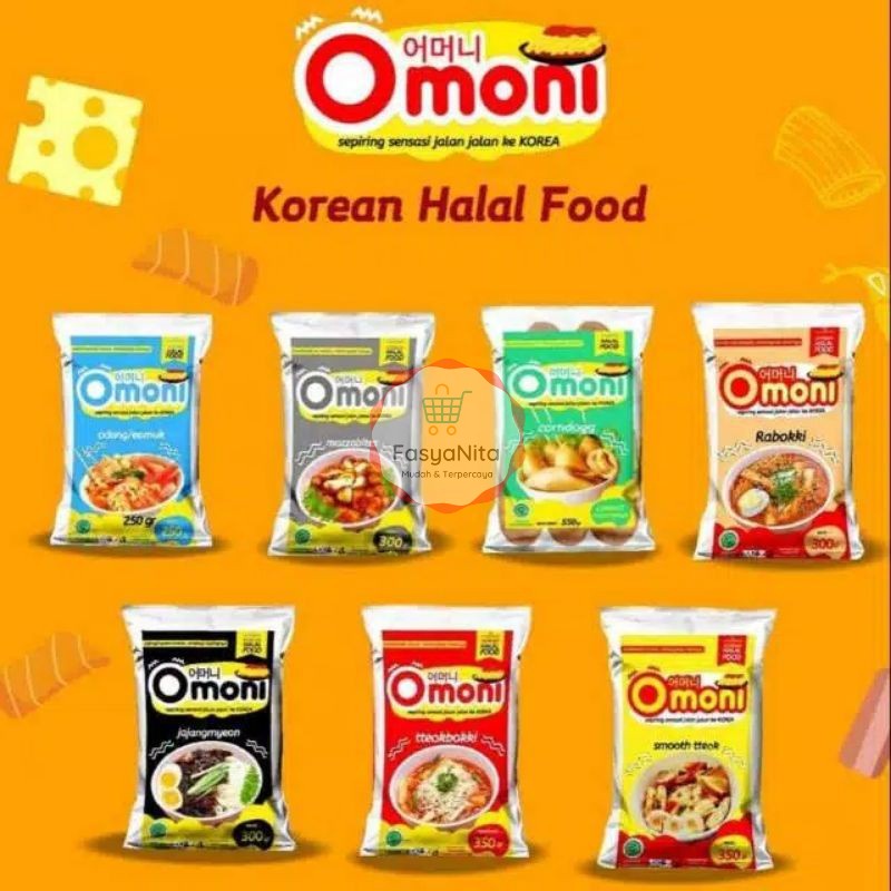 Jual Omoni Korean Halal Food Makanan Korea G G Shopee Indonesia