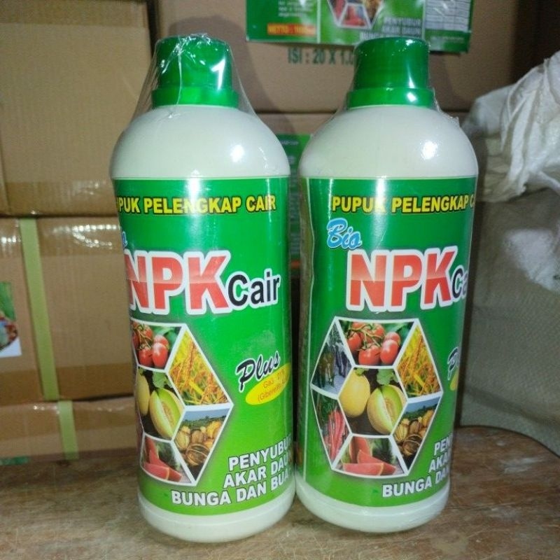 Jual Pupuk Npk Cair Bio Npk Plus Ga3 1 Lt Shopee Indonesia