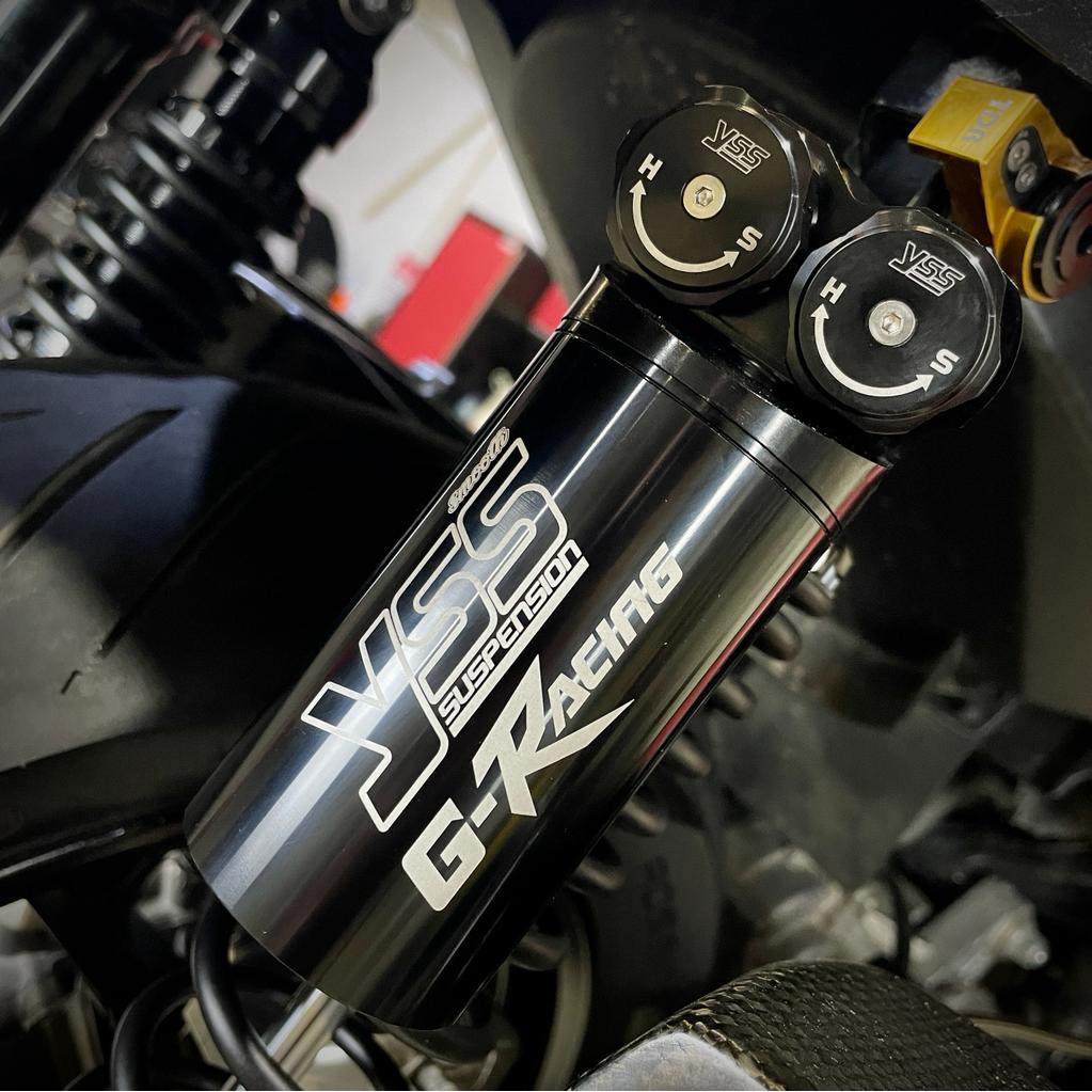 Jual SHOCK YSS G RACING TRWL SMOOTH DOUBLE STELAN BLACK EDITION YAMAHA