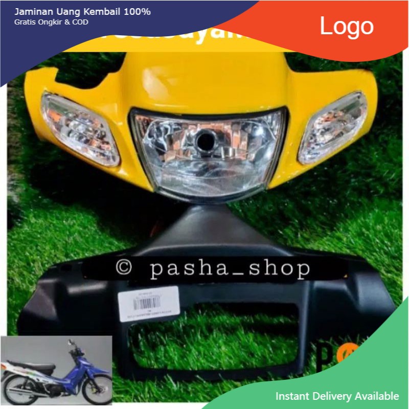 Jual Batok Kepala Depan Belakang Yamaha F1ZR Warna Kuning Plus Lampu