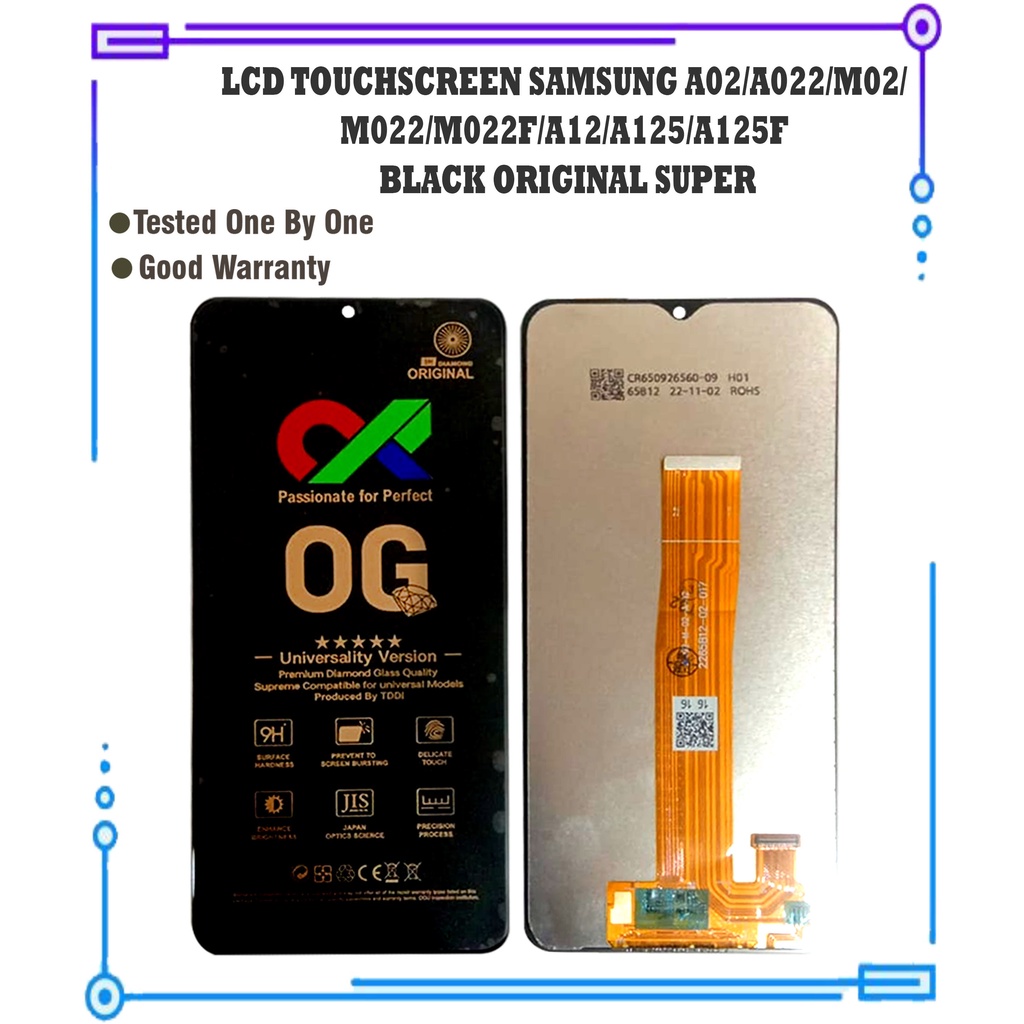 Jual LCD TOUCHSCREEN SAMSUNG A02 A022 M02 M022 M022F A12