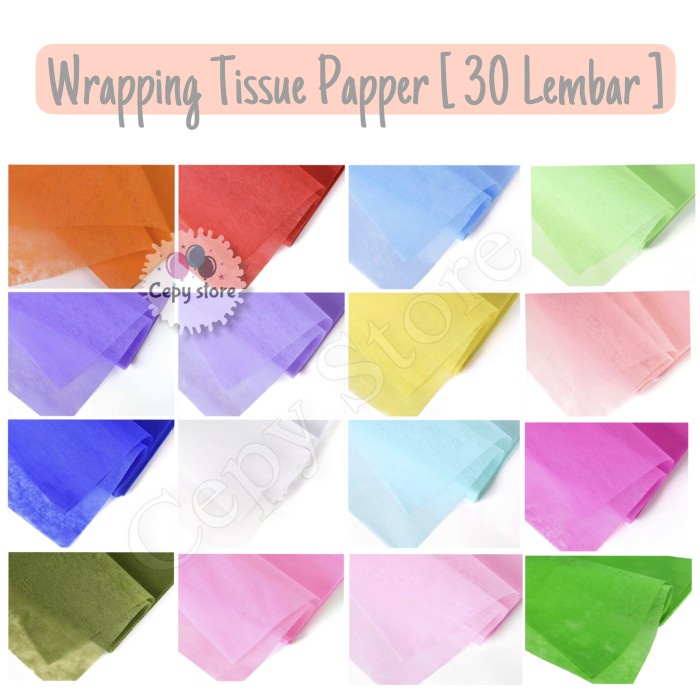 Jual Lembar Kertas Tisu Buket Bunga Tissue Cotton Paper Flower