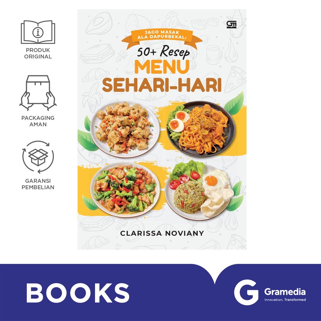 Jual Jago Masak Ala Dapur Bekal 50 Resep Menu Sehari Hari Clarissa