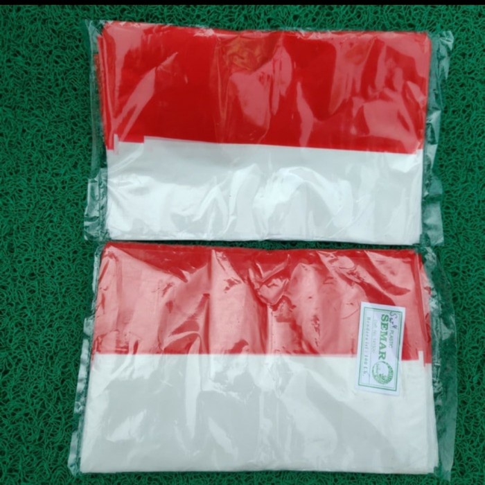 Jual IDOLMART Bendera Plastik Merah Putih Isi 100 Pcs Hiasan