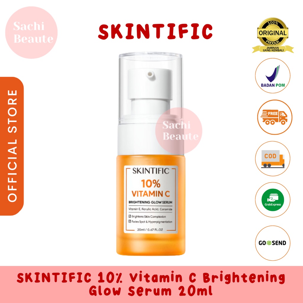 Jual New Launch Skintific Vitamin C Brightening Glow Serum Ml