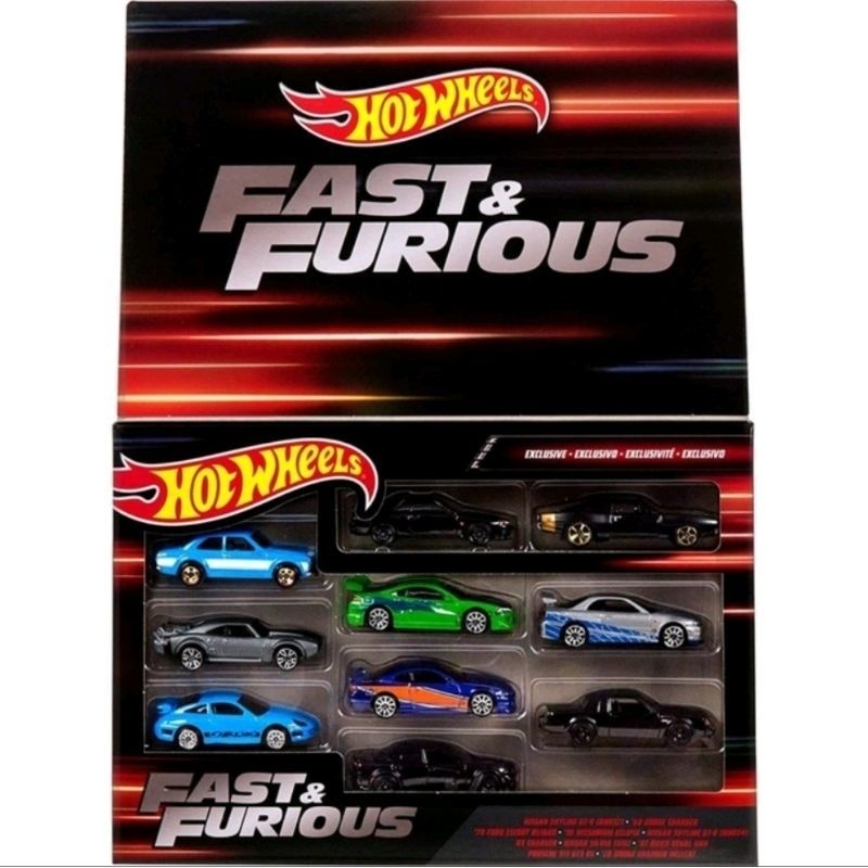 Jual Hotwheels Fast Furious Pack Exclusive Box Set Isi Hot