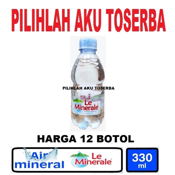 Jual Le Minerale Air Mineral Botol Mini Pet Ml Harga Botol