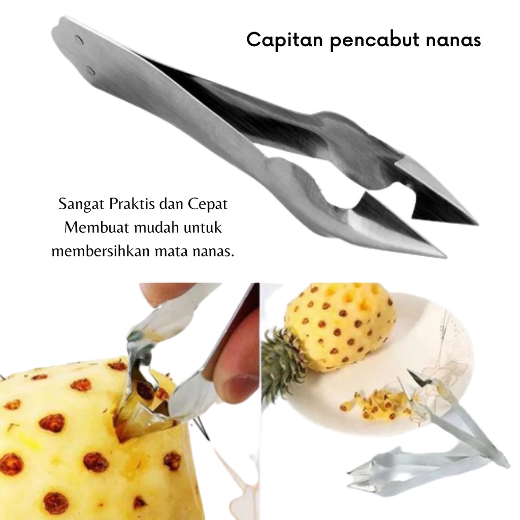 Jual ADK H306 Capitan Pencabut Nanas Alat Pencabut Kulit Nanas