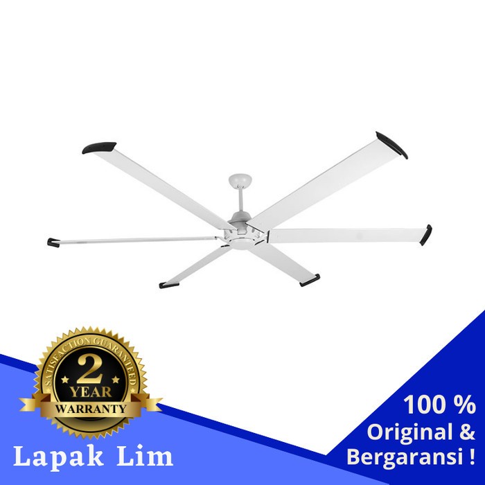 Jual DECORATIVE CEILING FAN MT EDMA 100IN MEGA WHITE KIPAS PLAFON