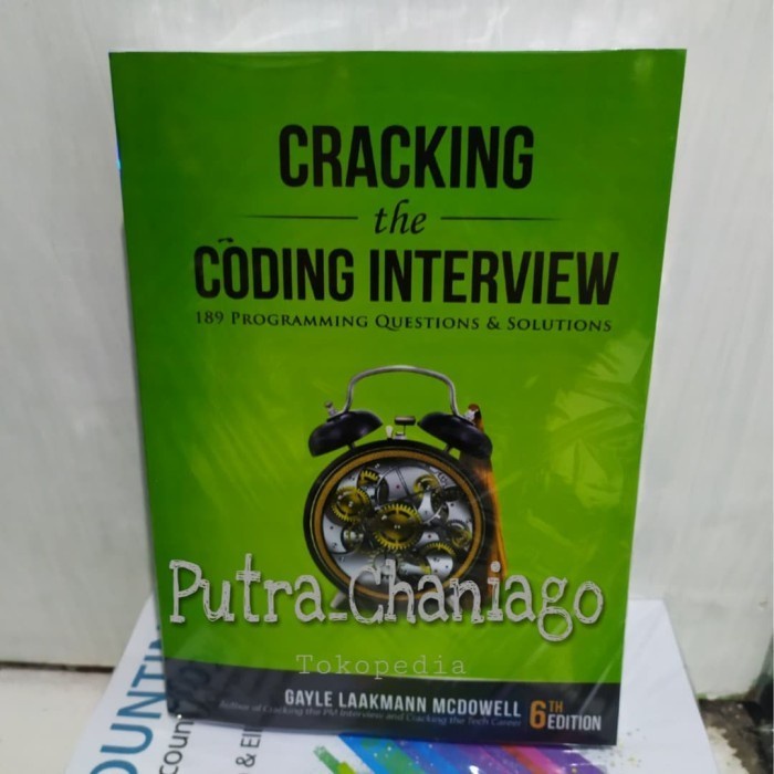 Jual Buku Cracking The Coding Interview Th Edition By Gayle Laakmann