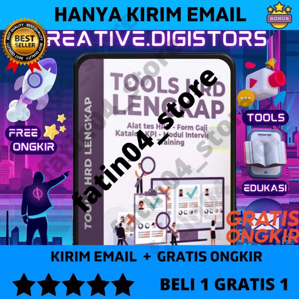 Jual Tool Digital Tools Alat Tes Hrd Katalog Kpi Sop Hrd Form