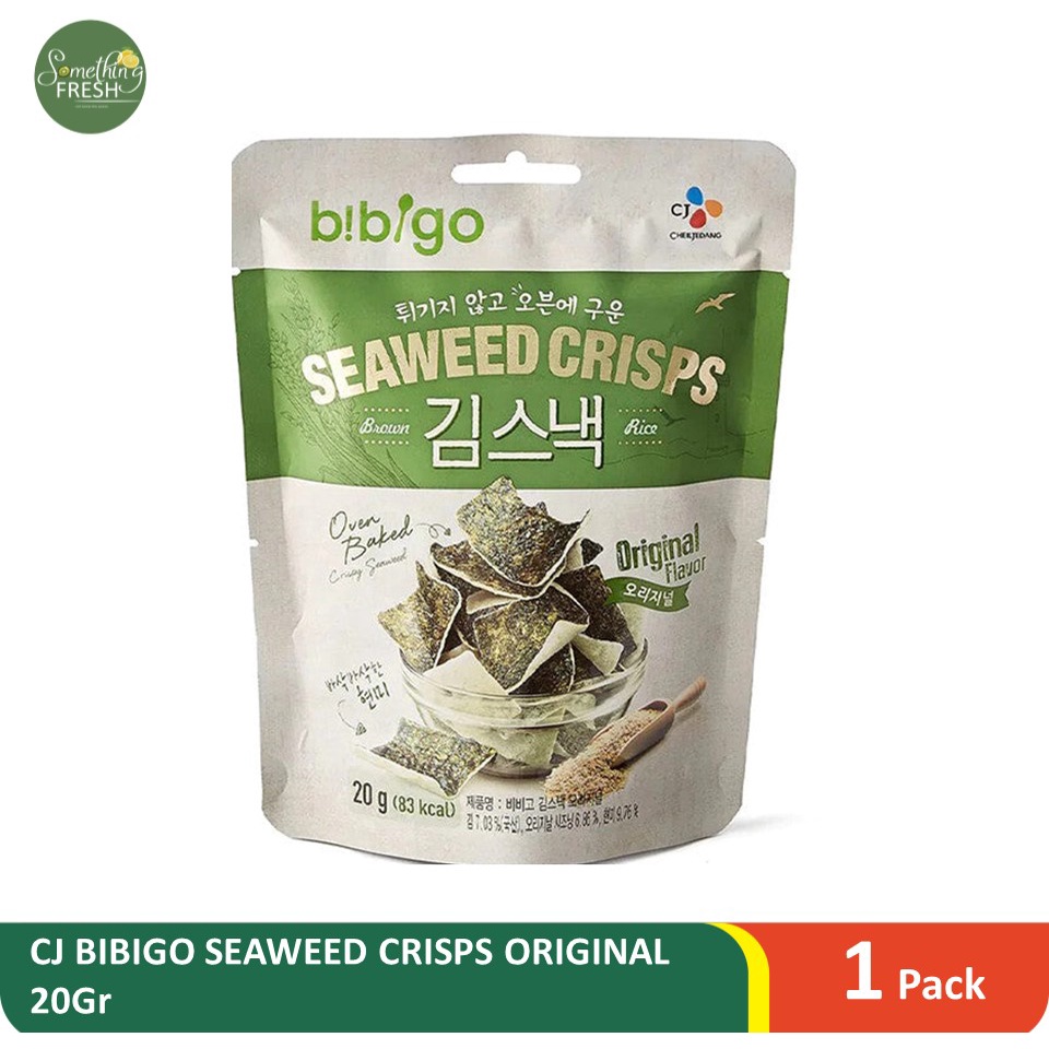 Jual Cj Bibigo Seaweed Crisps Original Gr Shopee Indonesia