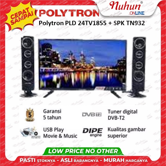 Jual Cianjur Digital Tv Inch Polytron Pld Tv Shopee Indonesia