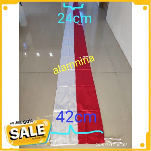 Jual PROMO KEMERDEKAAN Umbul Umbul Bendera Lurus Merah Putih Bendera