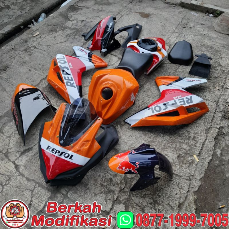 Jual Full Fairing Body Sett Model CBR250RR PNP Honda CBR150R Lokal K45