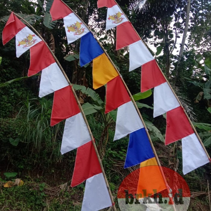 Jual Edd Bendera Merah Putih Murah Umbul Umbul Garuda Hias Warna Bisa