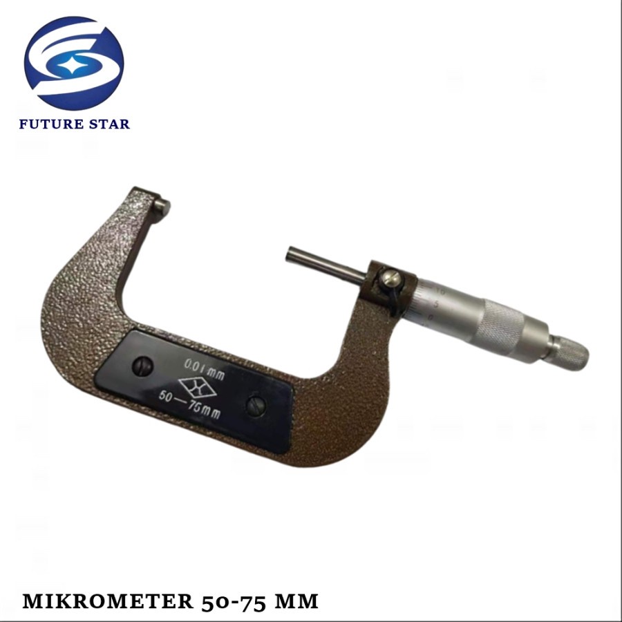 Jual DK Mikrometer Outside Micrometer 50 75 Mm Shopee Indonesia