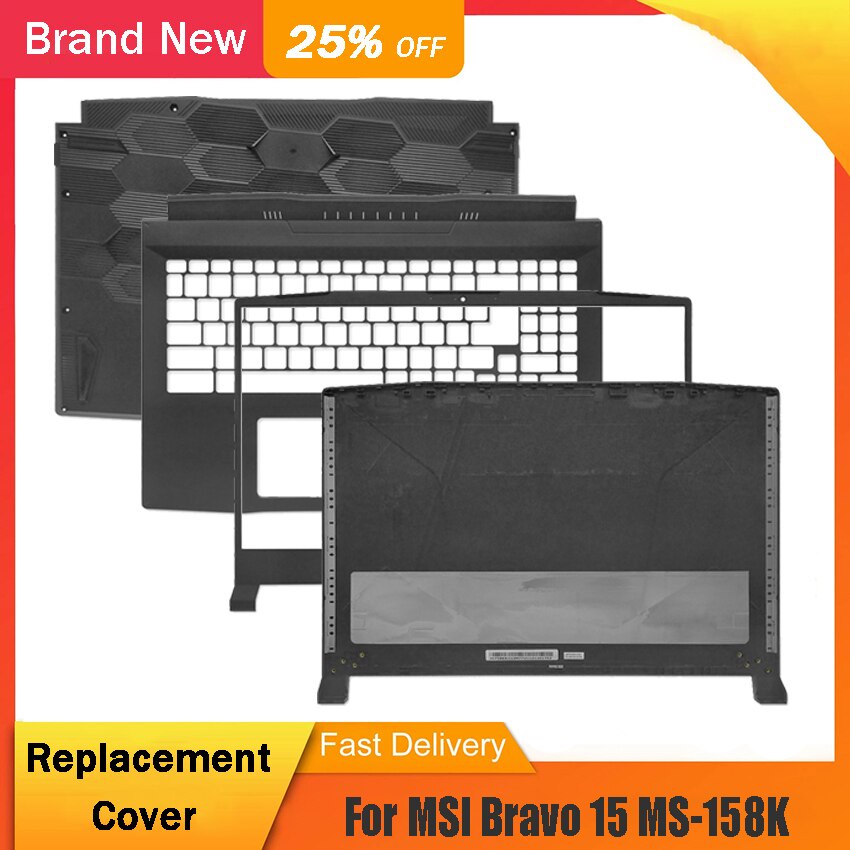 Jual PREORDER NEW Laptop LCD Back Cover For MSI Bravo 15 MS 158K Series