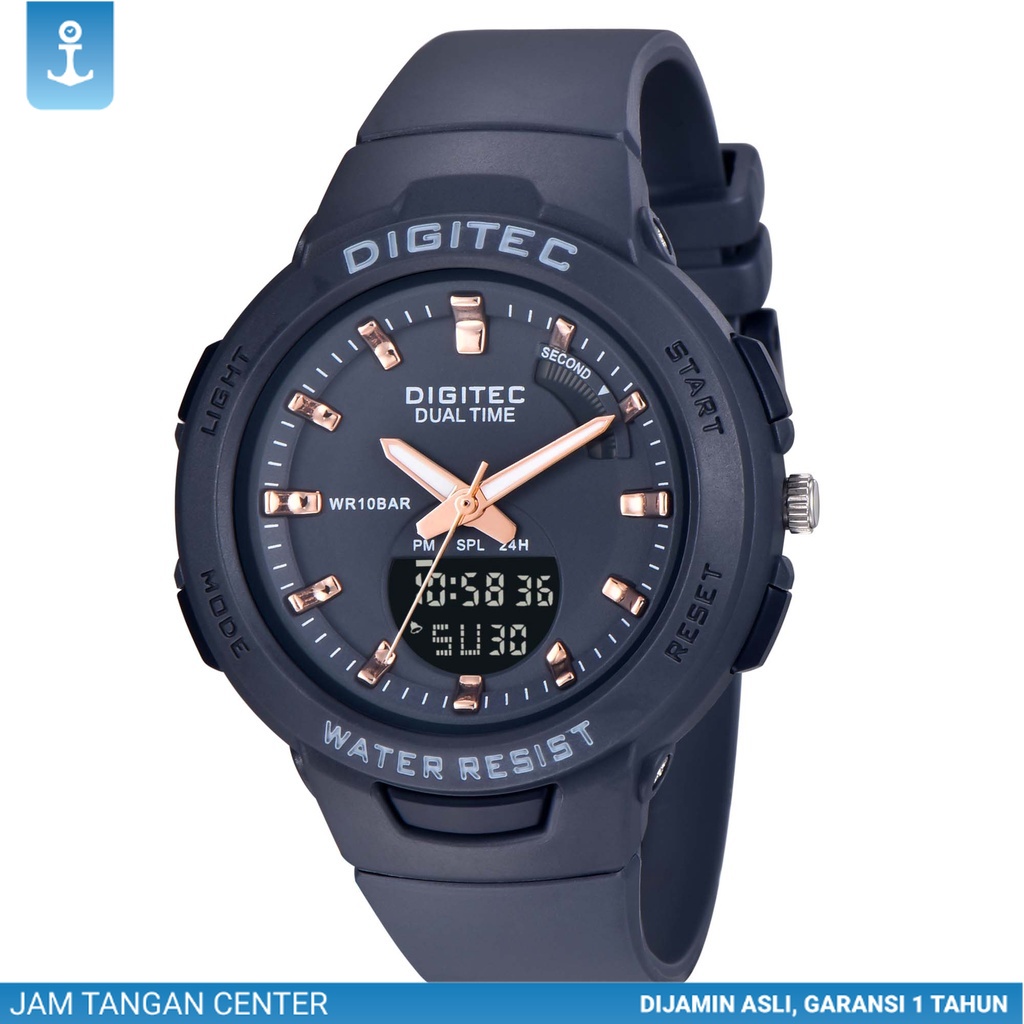 Jual DIGITEC Jam Tangan Analog Digital Wanita BDA 4082T Water Resist 10