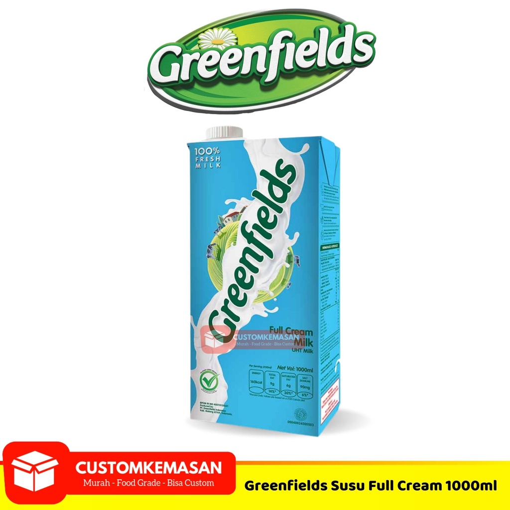 Jual Greenfield Susu Uht Greenfield Susu Full Cream Ml Susu Uht