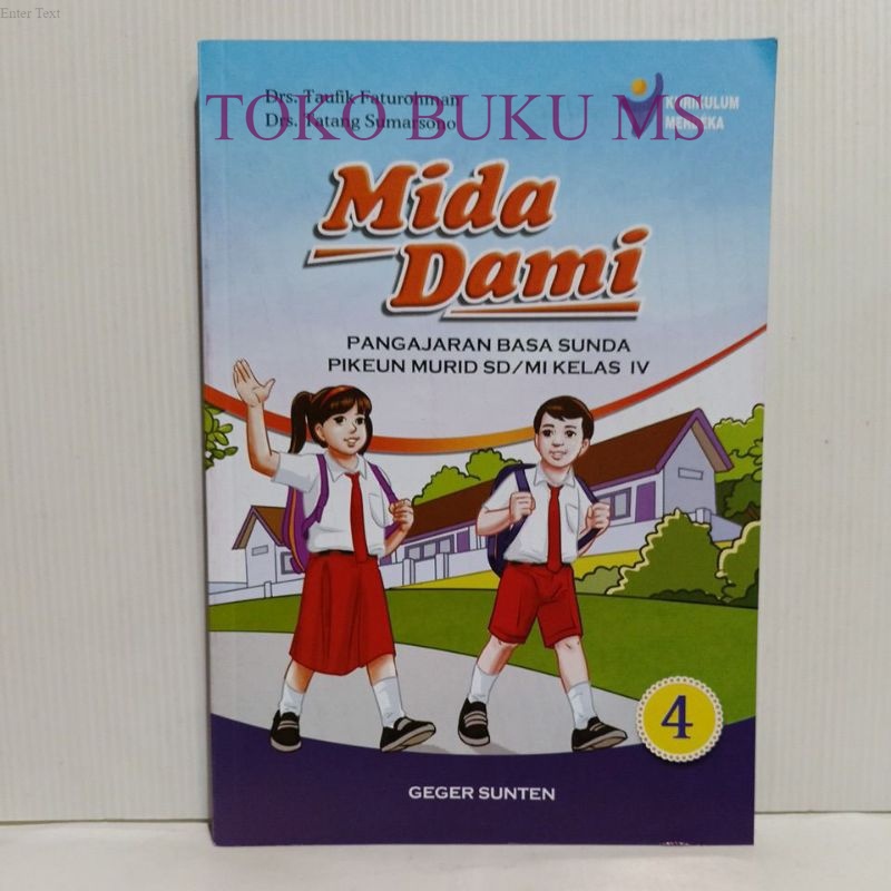 Jual Mida Dami Basa Sunda Kelas 4 Sd Kurikulum Merdeka Original