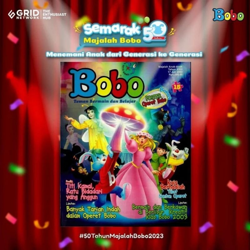 Jual Majalah BOBO SPECIAL EDITION 50 TAHUN Shopee Indonesia