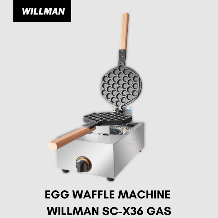 Jual Mesin Cetak Wafel Egg Waffle Maker Wafflelicious Gas Shopee