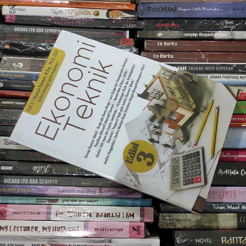 Jual Buku Ekonomi Teknik Prof Nyoman Pujawan Shopee Indonesia