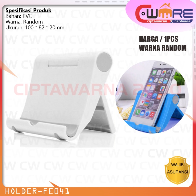 Jual Stand Holder Untuk Smartphone Tablet Hp Model Lipat Kursi Fe