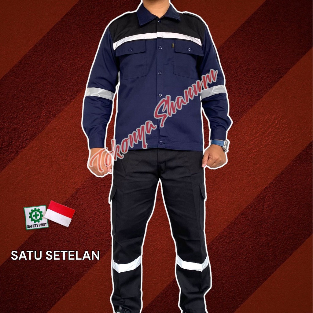 Jual Wearpack Safety Setelan Setelan Wearpack Kemeja Celana Safety