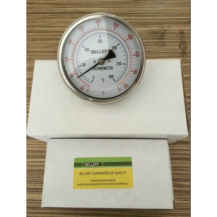 Jual Thermometer Bimetal Inch Derajat Termometer Payung