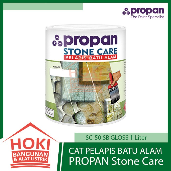 Jual CAT PELAPIS BATU ALAM PROPAN STONE CARE Gloss SC 50 SB 1L Stone