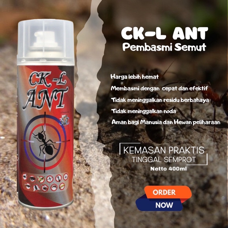 Jual PEMBASMI SEMUT EFEKTIF AEROSOL CK L ANT PEMBASMI KOLONI SEMUT