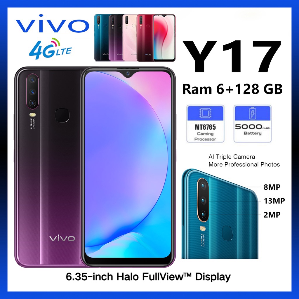 Jual Vivo Y Gb Gb Hp Murah Fullset Dengan Ai Triple Camera