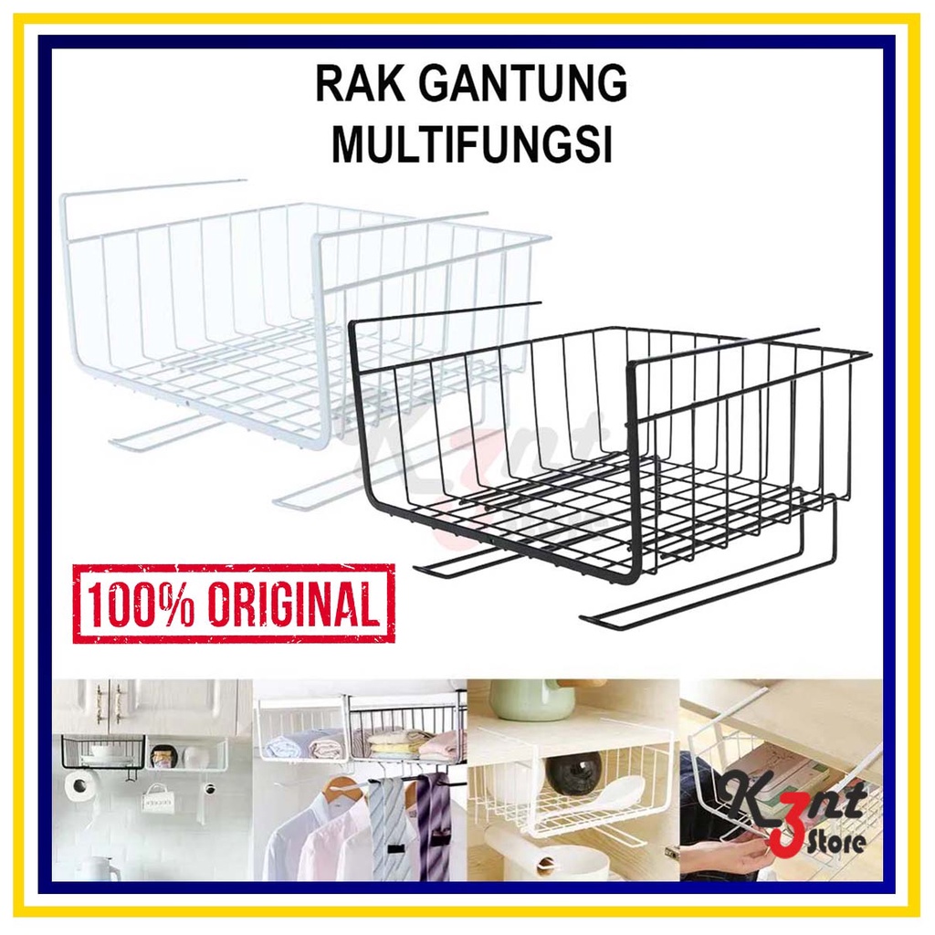 Jual Rak Gantung Hambalan Besi Selip Meja Lemari Kabinet Dapur