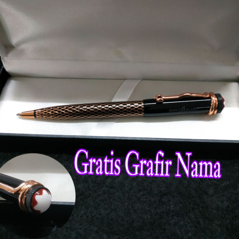 Jual Pulpen Mewah Montblanc Model Putar Exclusive Shopee Indonesia