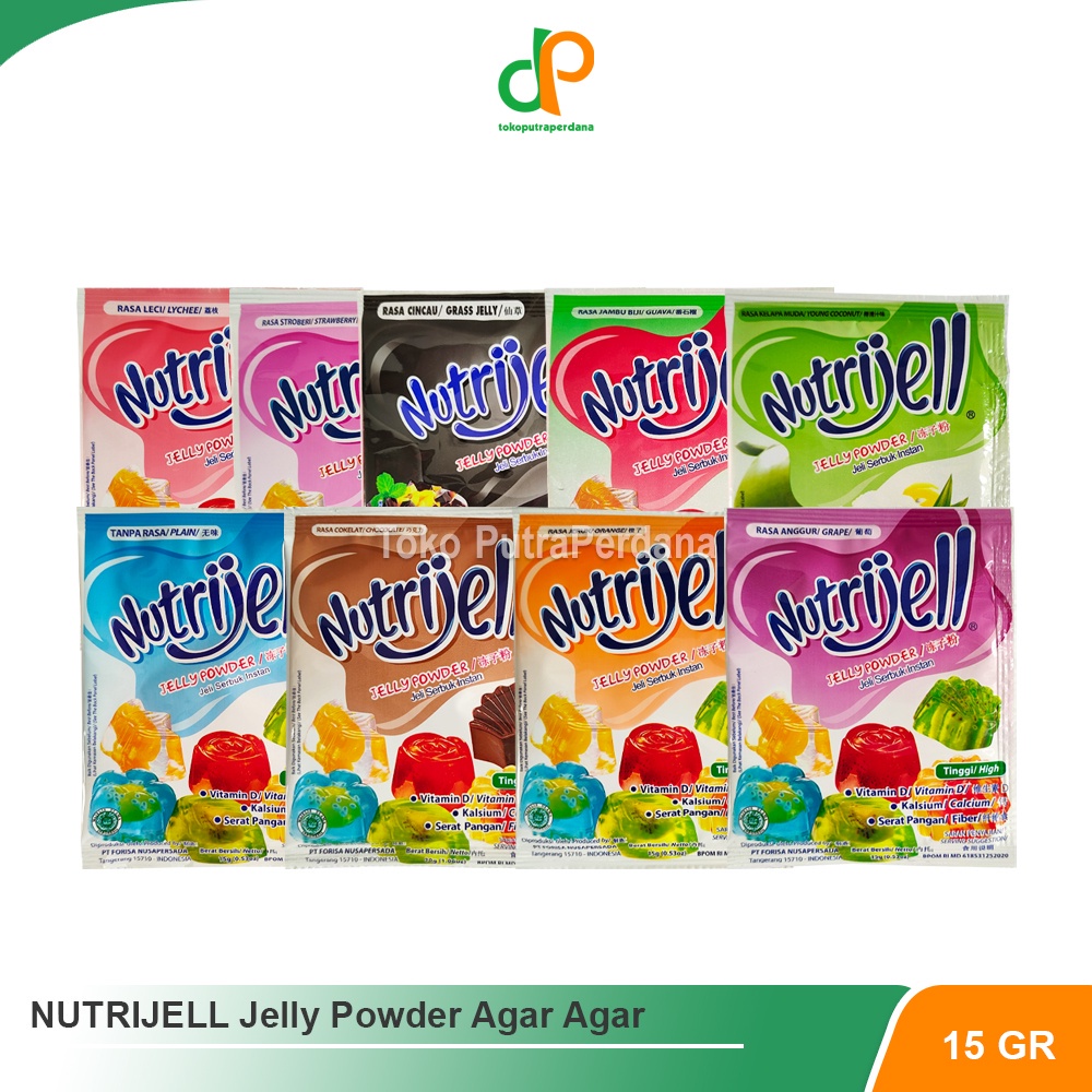 Jual NUTRIJELL Jelly Powder Agar Agar 15gr Besar Shopee Indonesia