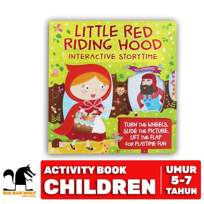 Jual Buku BBW SURPRISE BOARDS RED RIDING HOOD INTERACTIVE STORYTIME