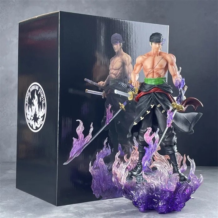 Jual Promo Action Figure One Piece Roronoa Zoro O 30CM BOX Sedia