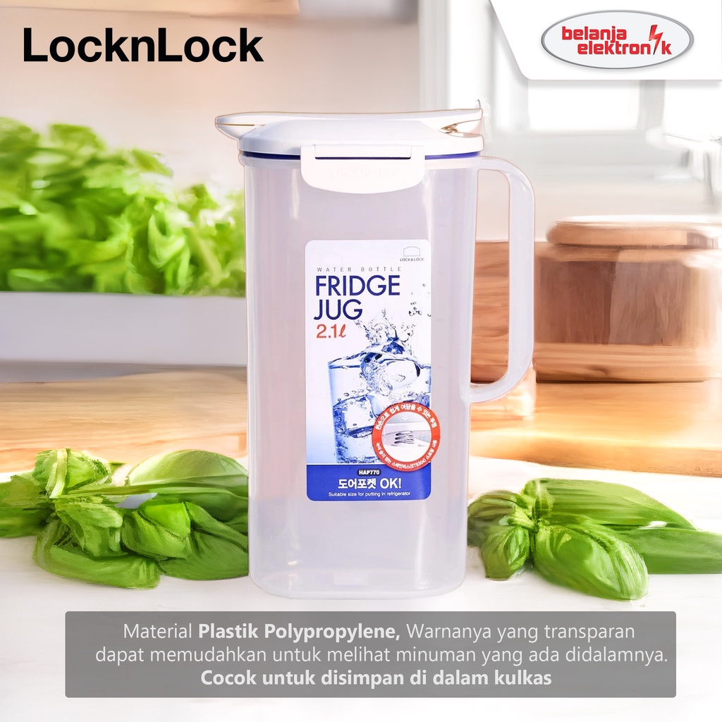 Jual LocknLock Fridge Water Jug 2 1L Botol Tempat Minum Kulkas HAP770