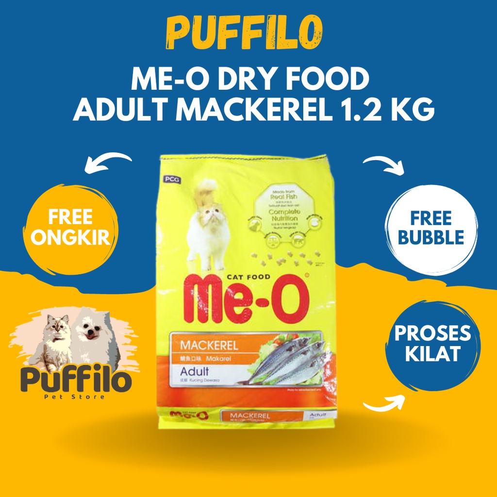 Jual MEO MACKEREL ADULT 1 2 KG FRESHPACK Shopee Indonesia