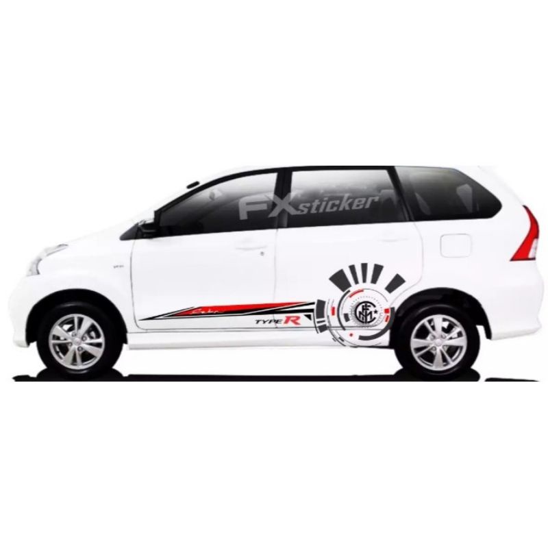 Jual Stiker Sticker Setiker Striping Cutting Mobil Toyota Avanza Velos