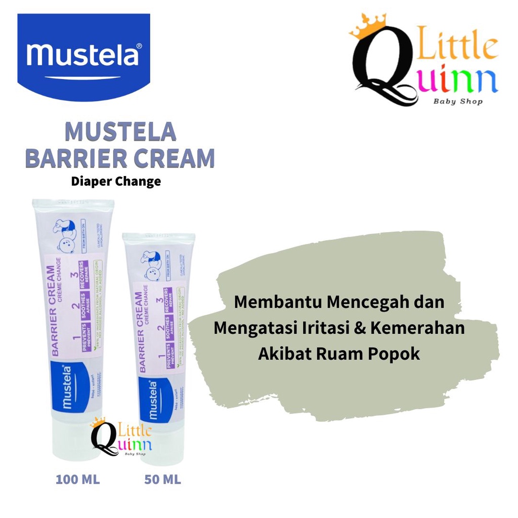 Jual Mustela Barrier Cream Ml Dan Ml Shopee Indonesia