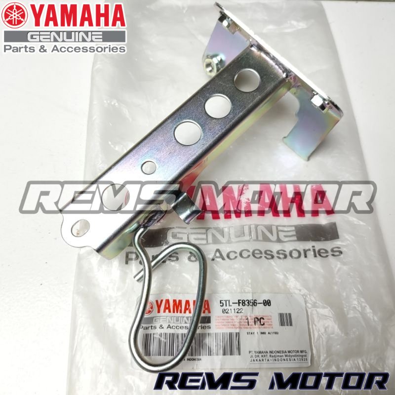 Jual BESI BREKET DUDUKAN TAMENG DEPAN MIO SPORTY ORIGINAL YAMAHA BRAKET