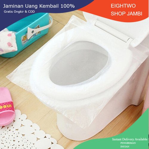 Jual Travel Toilet Seat Cover Disposable Alas Duduk Kloset Toilet