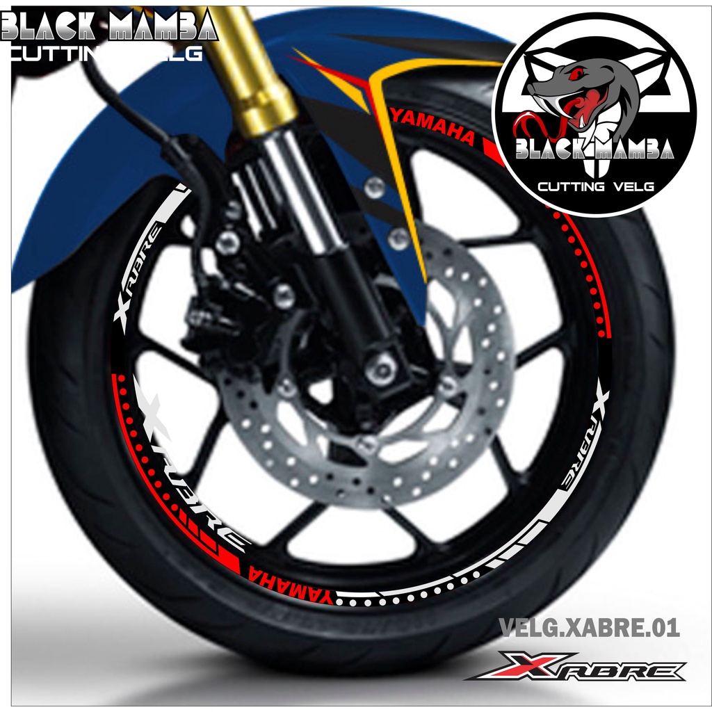 Jual Cod Cutting Sticker Velg Xabre Stiker Lis List Variasi Ban